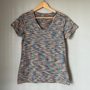 Reebok vneck Speedwick tee